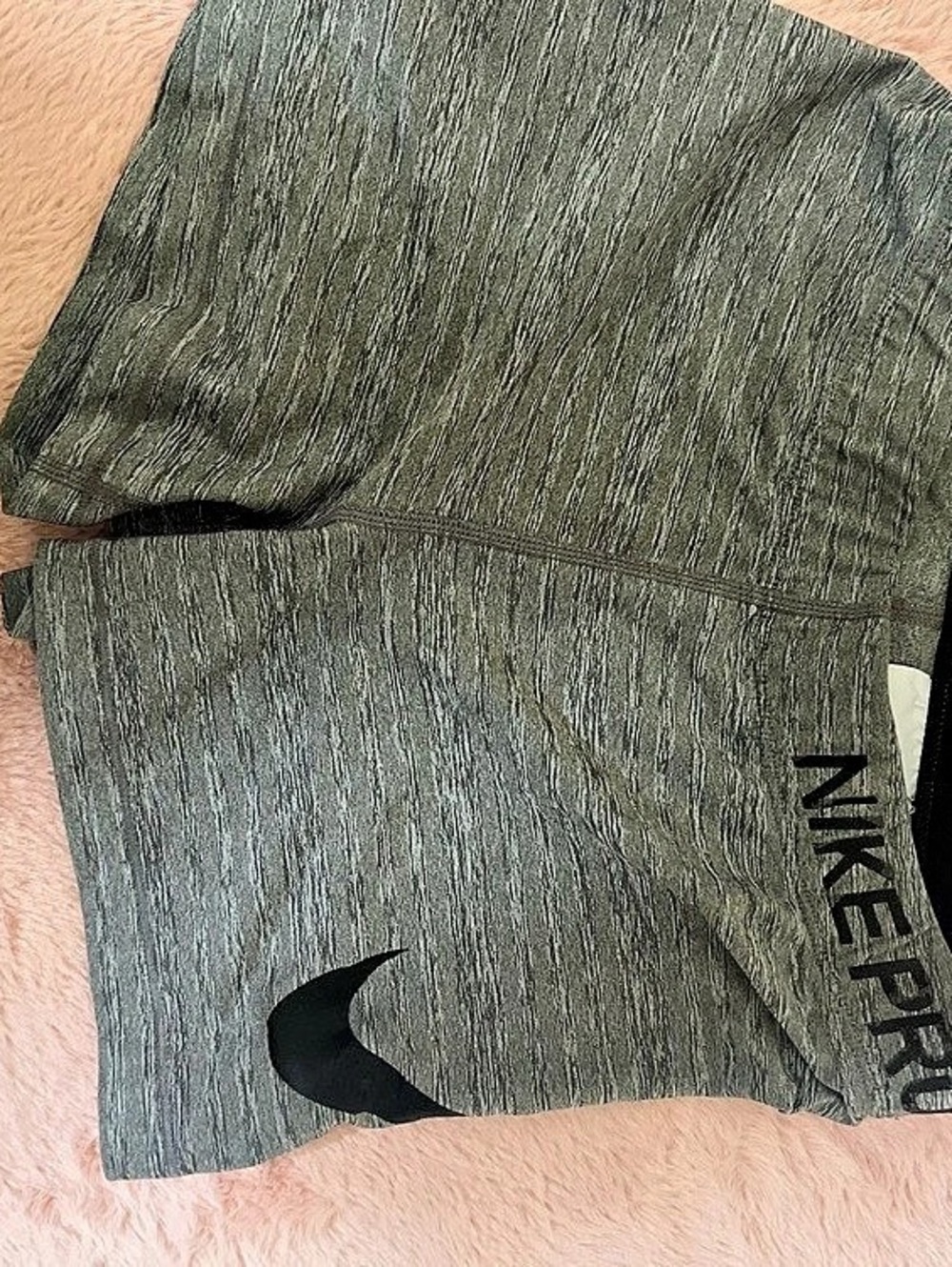 Nike Pro Women's 3" Compression Shorts Athletic Shorts in Gray